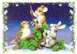 画像1: ネズミたちのクリスマスカード (1)